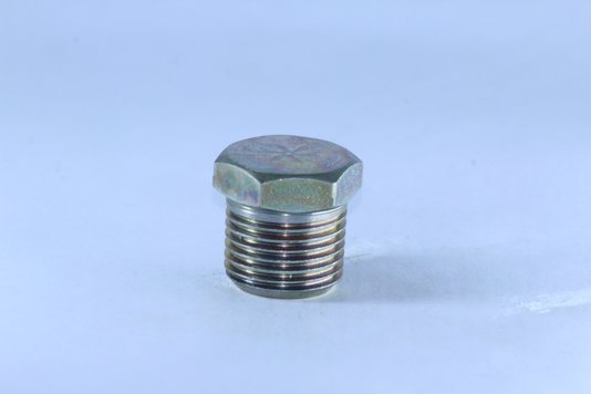 Bujão em metal 1/2 npt (plug sextavado)