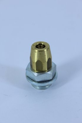 Conector macho 6mm x m16 com inserto
