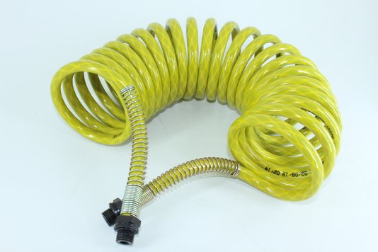 Mangueira espiral amarela m16x1,5mm mxm tectubo