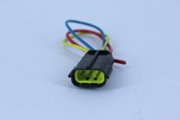 Conector elétrico 3 vias com cabo