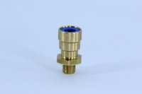 Conector para tubo 8 x 1,0mm c/ rosca m10