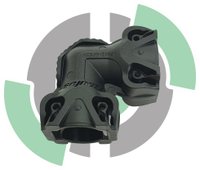 Cotovelo 90° versão r de plástico