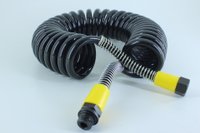 Mangueira espiral 6.5m amarela serie 5/sc ntg tectubo