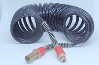 Mangueira espiral preta scania