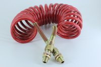 Mangueira espiral vermelha 6.5m tectubos