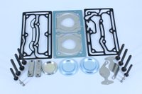 Reparo do cabeçote do compressor de ar volvo wabco