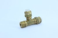 Tee macho lateral tubo 1/4 x rosca 1/8 npt