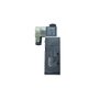 Válvula 5/2 Vias Simples com Solenóide 24V e Rosca 1/4" BSP