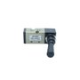 Válvula de Alavanca 5/2 Vias com Rosca 1/8" BSP