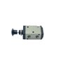 Válvula de Botão 5/2 Vias com Rosca 1/8" BSP